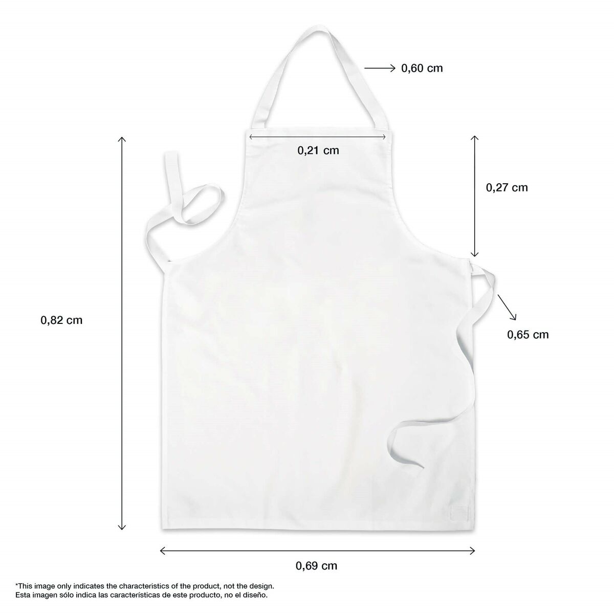 Apron Belum 0400-59 Multicolour 110 x 69 cm